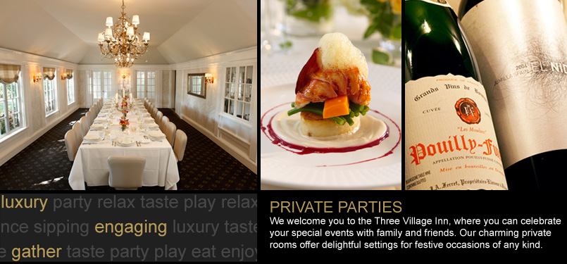 Private parties at Estate at Three Village Inn