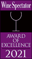 Wine Spectator Award for 2021 (Opens in a New Window)