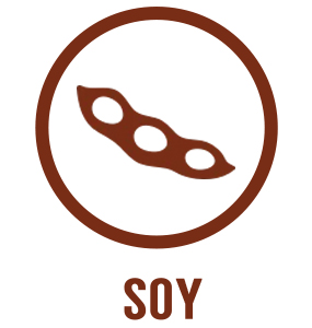 Contains Soy