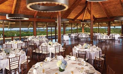 View Photo #3 - Wedding reception room with panoramic view of waterside