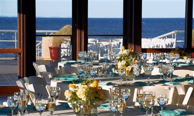 View Photo #10 - Table settings with beach view