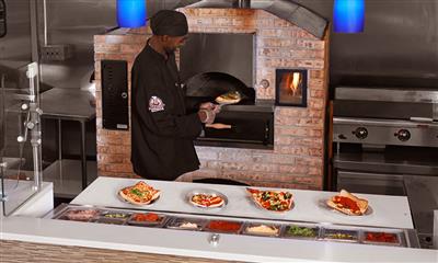View Photo #16 - Chef pulling pizza out the oven