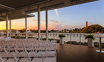 View Photo #16 - Chairs Set Up For Ceremony Overlooking the Inlet