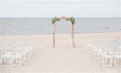 View Photo #3 - Beach Ceremony Setup