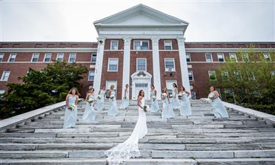 View Photo #32 - Bridesmaids on Stairs 