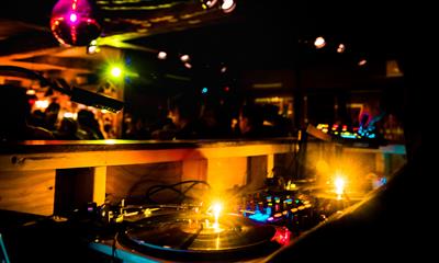View Photo #13 - DJ booth with crowd