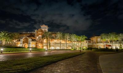 View Photo #5 - Front of Building at Night