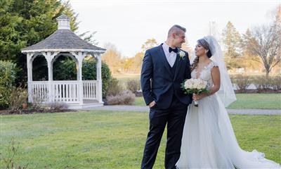 View Photo #19 - Bride and Groom By The Gazebo