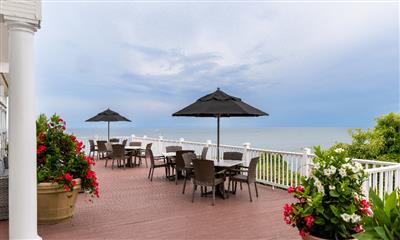 View Photo #20 - Patio overlooking the Sound